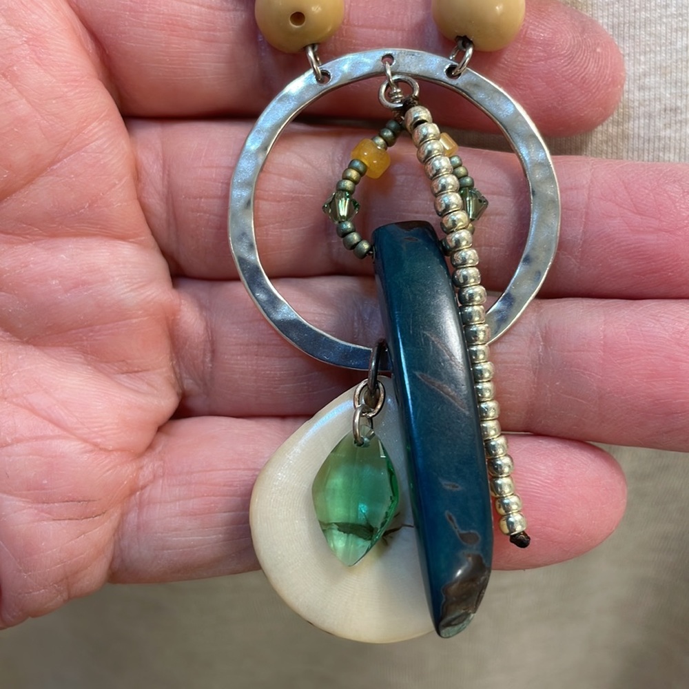 Silpada Tropical Palms Necklace - Picture 2 of 8